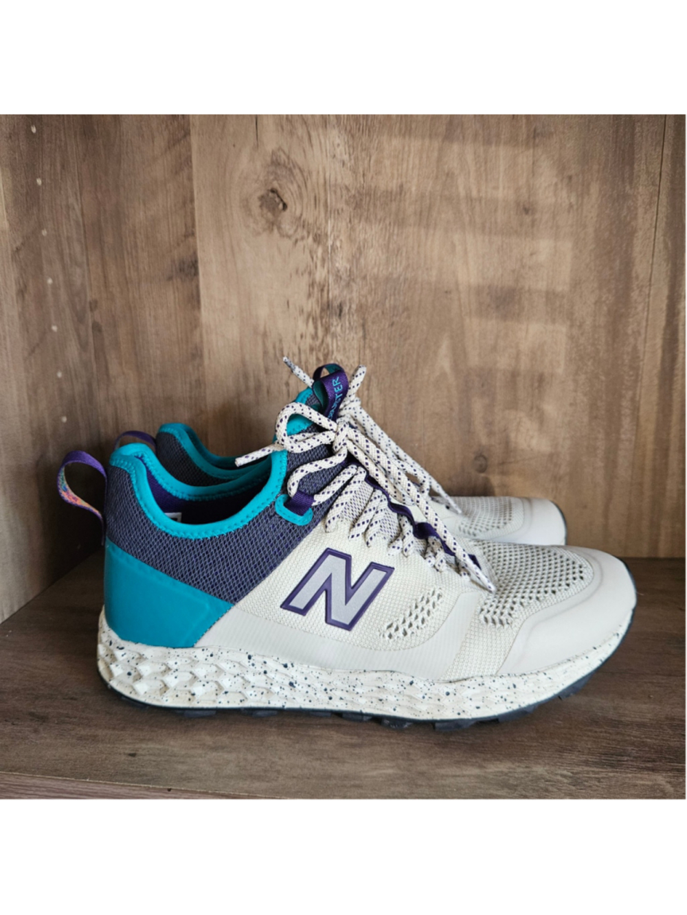 New Balance Foam Trailbuster Powder Galapagos Sneakers Mens 8 Womens 9.5
